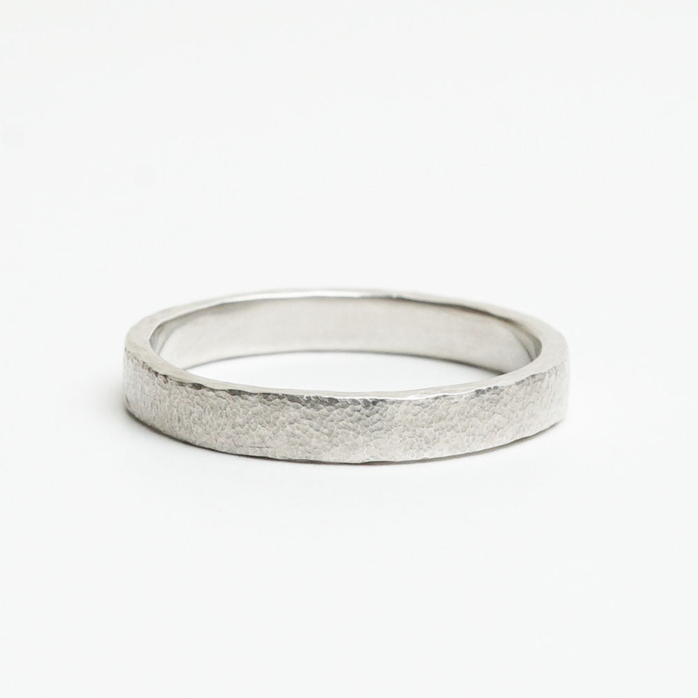 BRIDAL RING［晴れ間 平打ち Pt900/Pt900］結婚指輪
