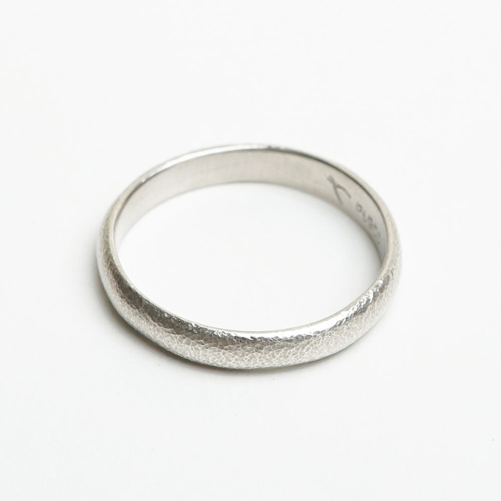 atelier plow BRIDAL RING［晴れ間 甲丸 Pt900/Pt900］結婚指輪