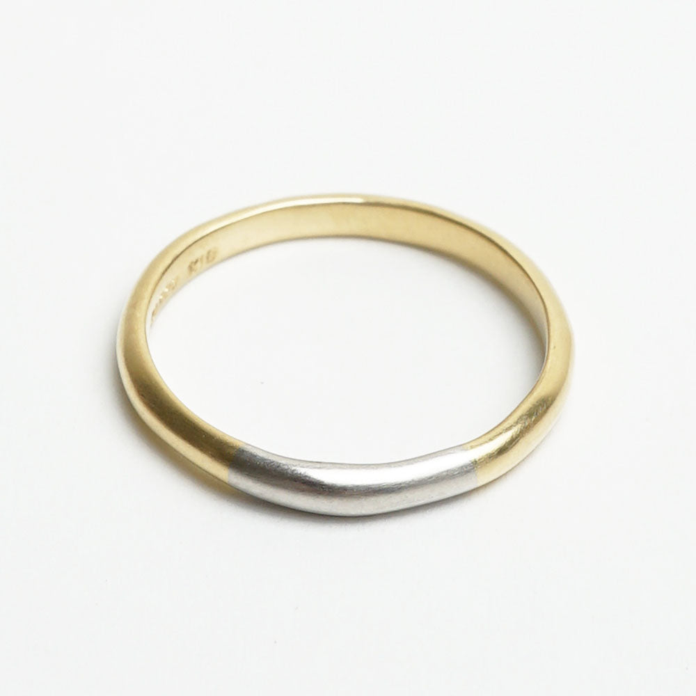 atelier plow BRIDAL RING［朝やけ 8:2 K18YG/Pt900］結婚指輪