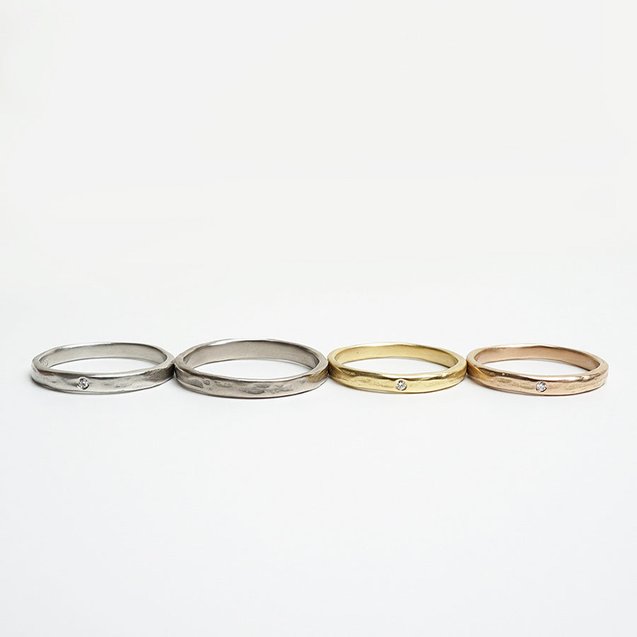 atelier plow BRIDAL RING［木漏れ日 Pt900/Pt900］結婚指輪