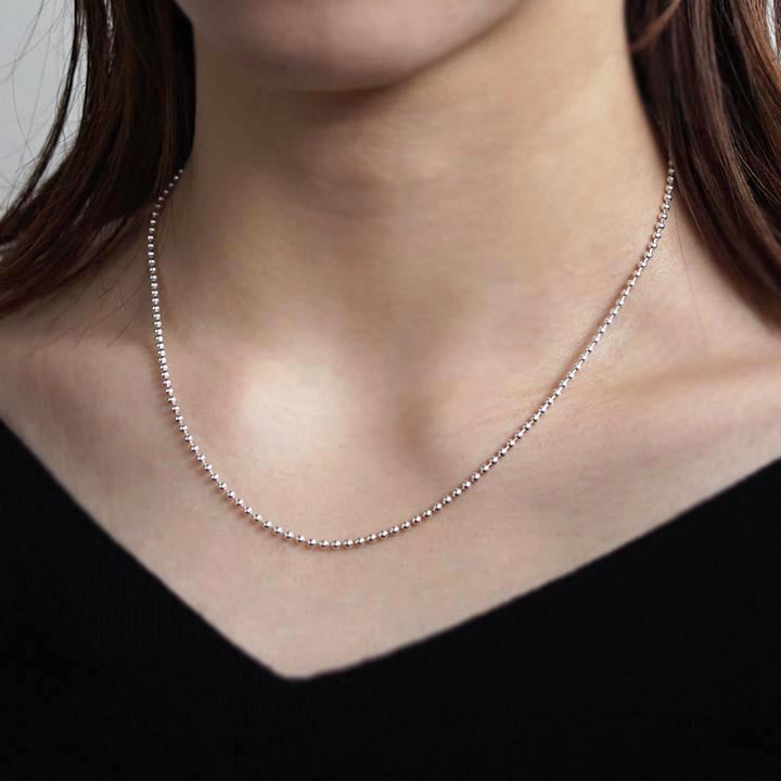 DOT ネックレス 2.0㎜ボールチェーン