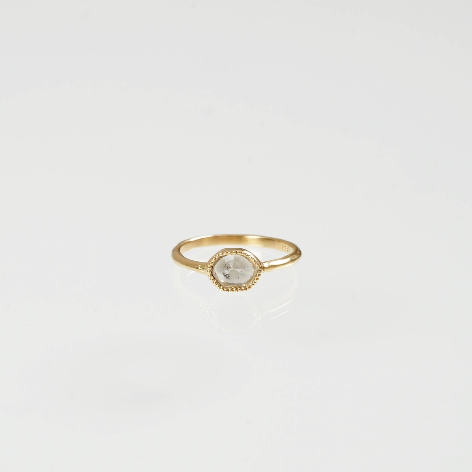 atelier plow-スライスダイヤモンド リング［K18YG #9.5］