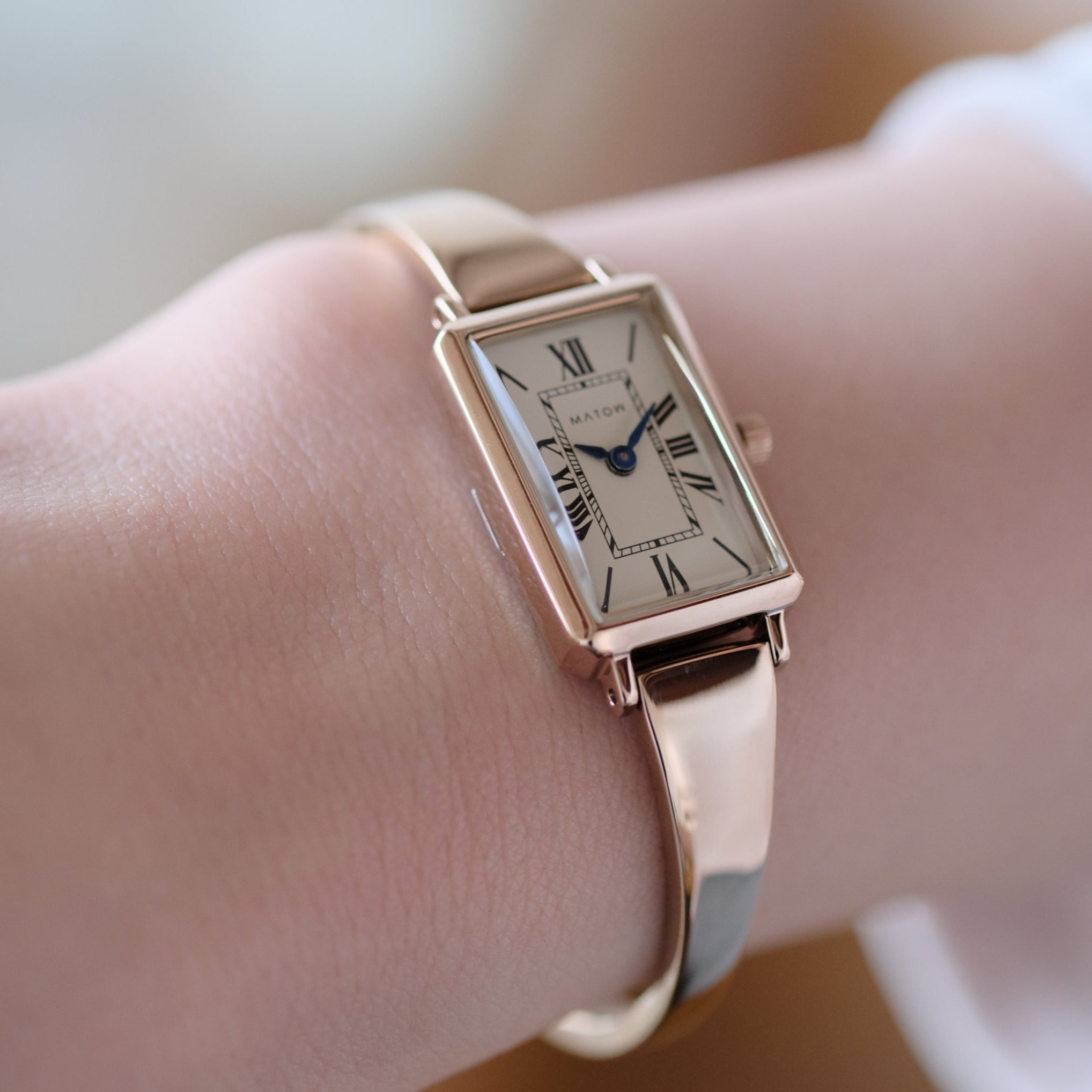 MATOW : Tsuki Bangle 月華 ROSE GOLD / CREAM