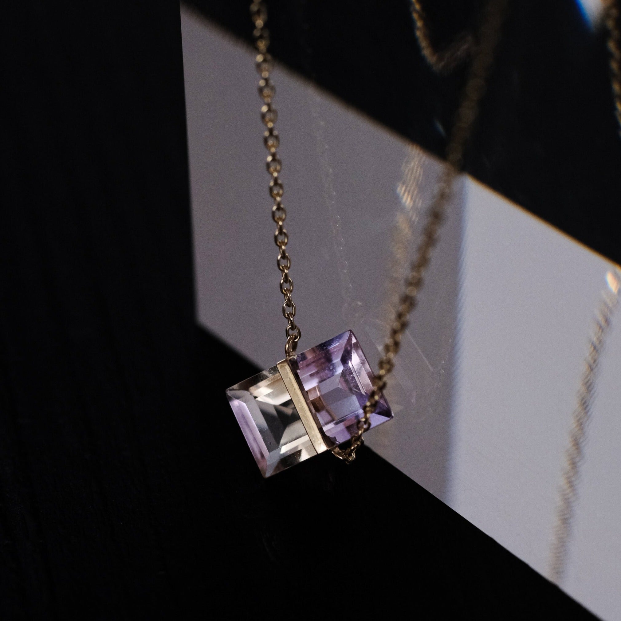 正規販売店【 januka：ヤヌカ-バンド ネックレス】アメトリン