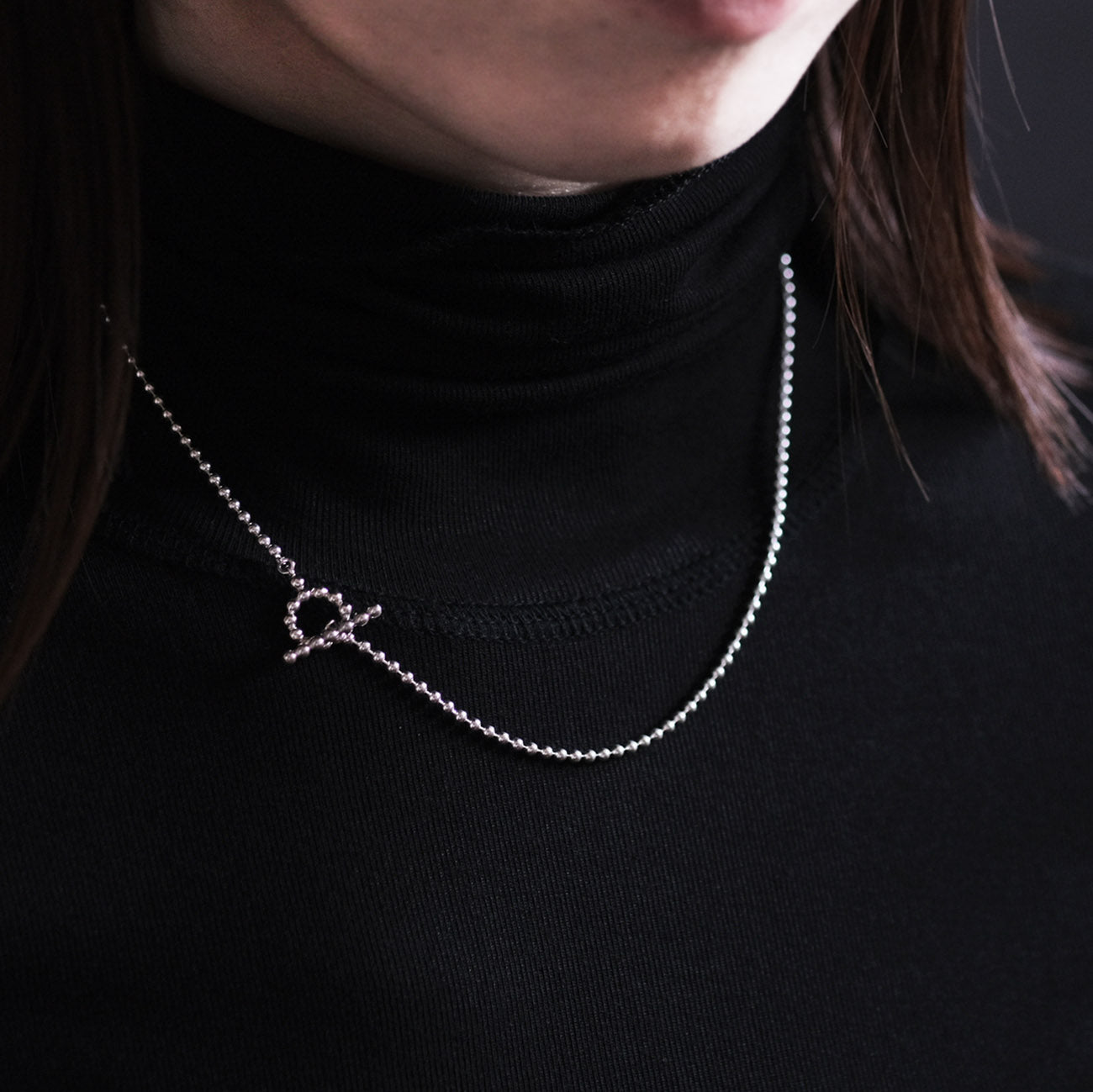 DOT ネックレス 2.0㎜ボールチェーン