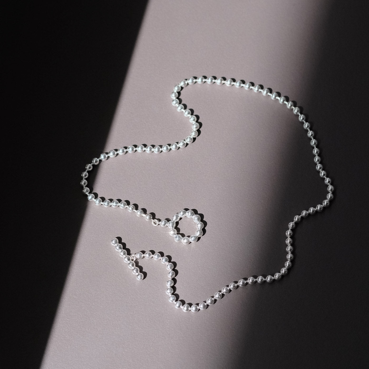 DOT ネックレス 2.0㎜ボールチェーン