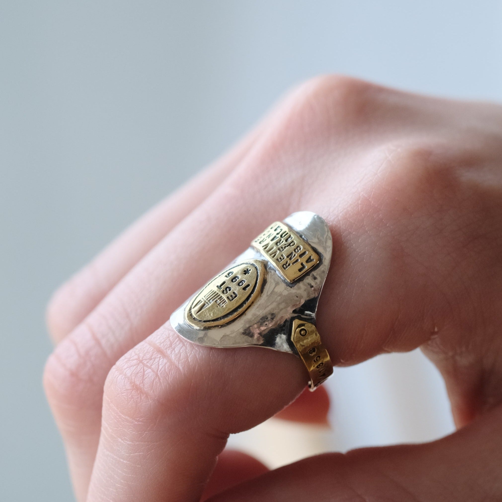 Revivre by Atelier d'Antan : Vinegar SPOON Ring A202241AR112 13号