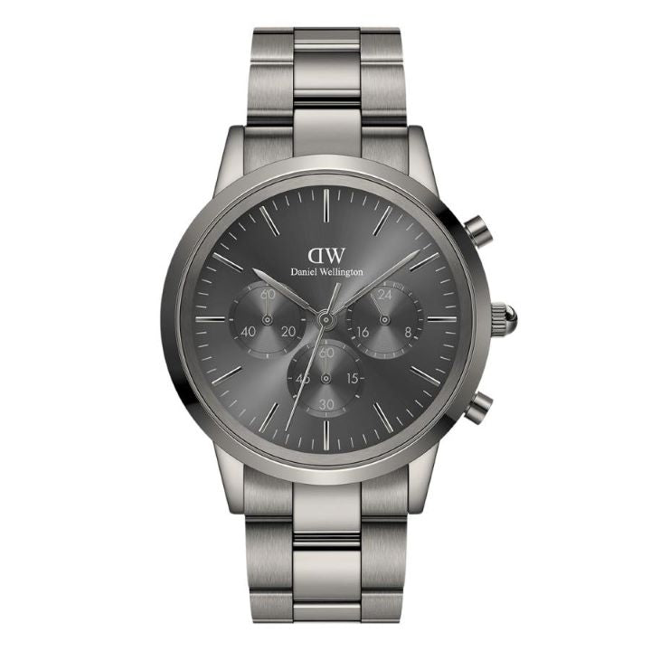 新品  ダニエルウェリントン DW 42mm 正規販売店［ダニエル ウェリントン-アイコニックリンク42mm