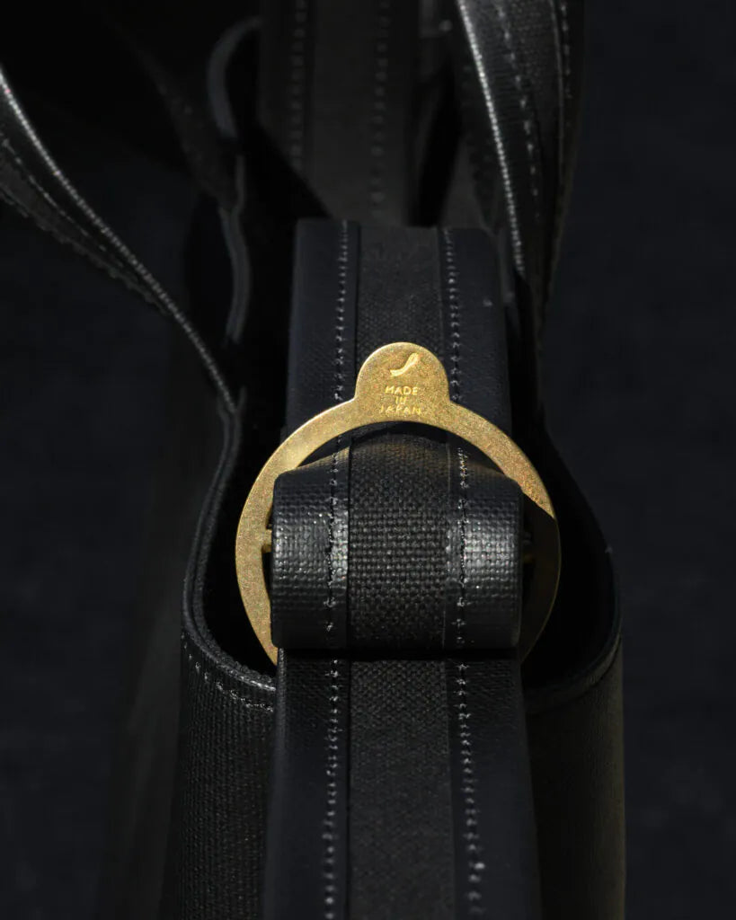 PROOF OF GUILD - Oval 2way Bag L Black