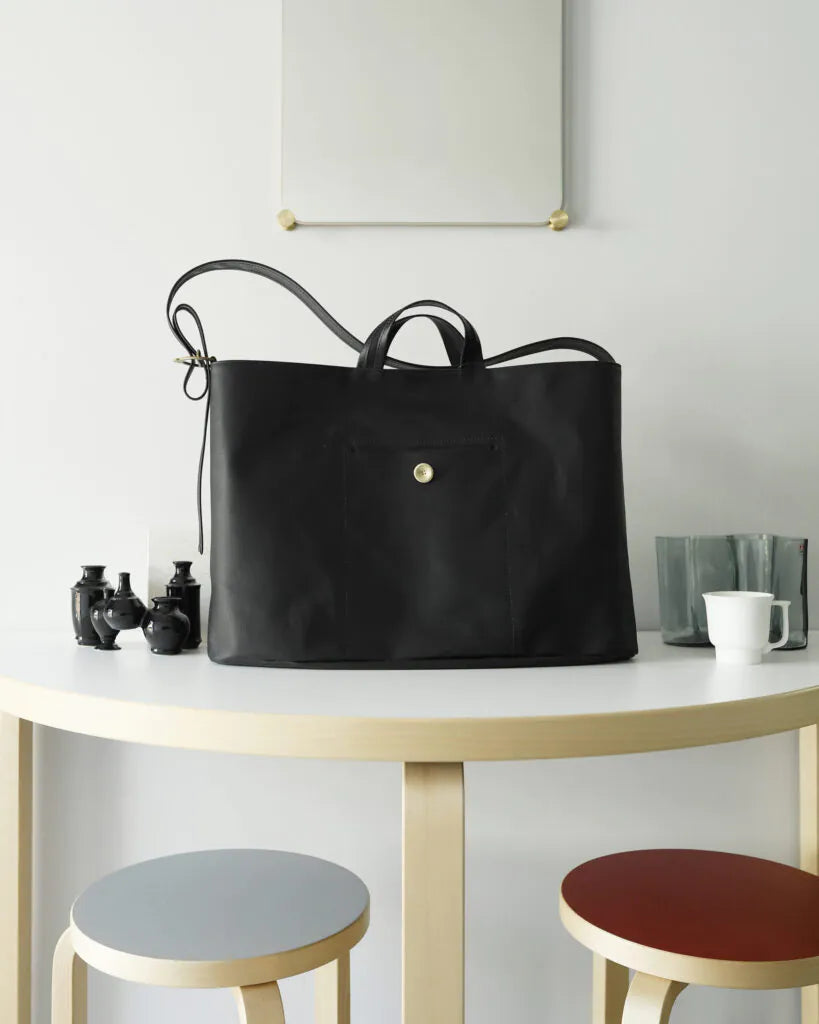 PROOF OF GUILD - Oval 2way Bag L Black