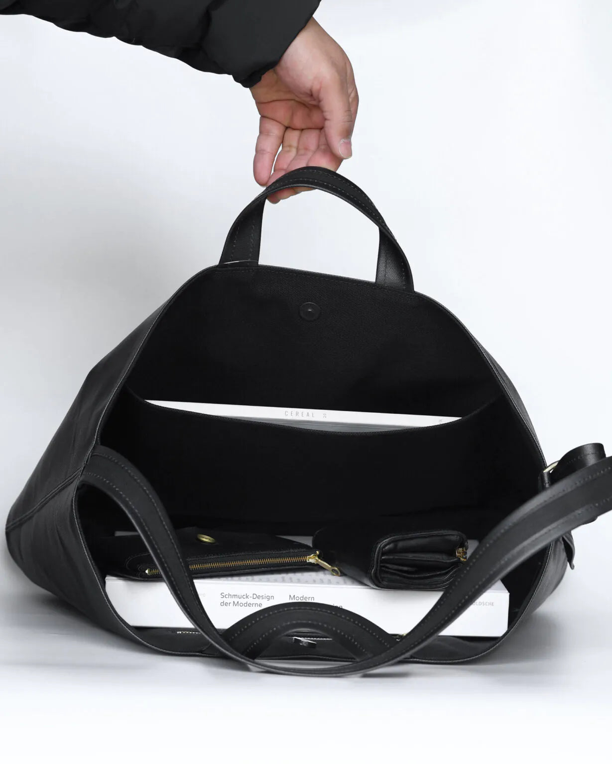 PROOF OF GUILD - Oval 2way Bag L Black