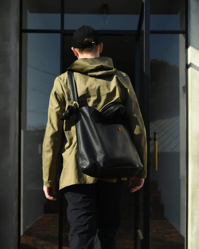 PROOF OF GUILD - Oval 2way Bag L Black