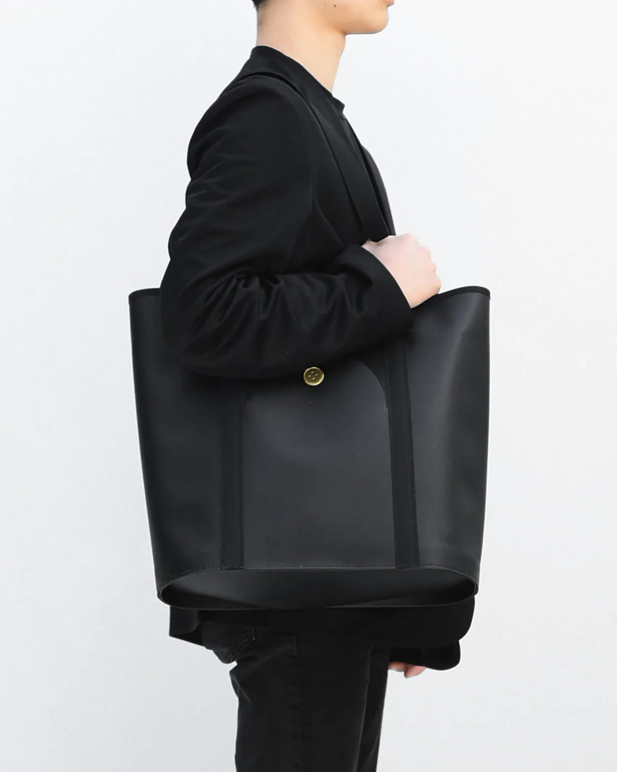 PROOF OF GUILD - Oval Stand Tote Black