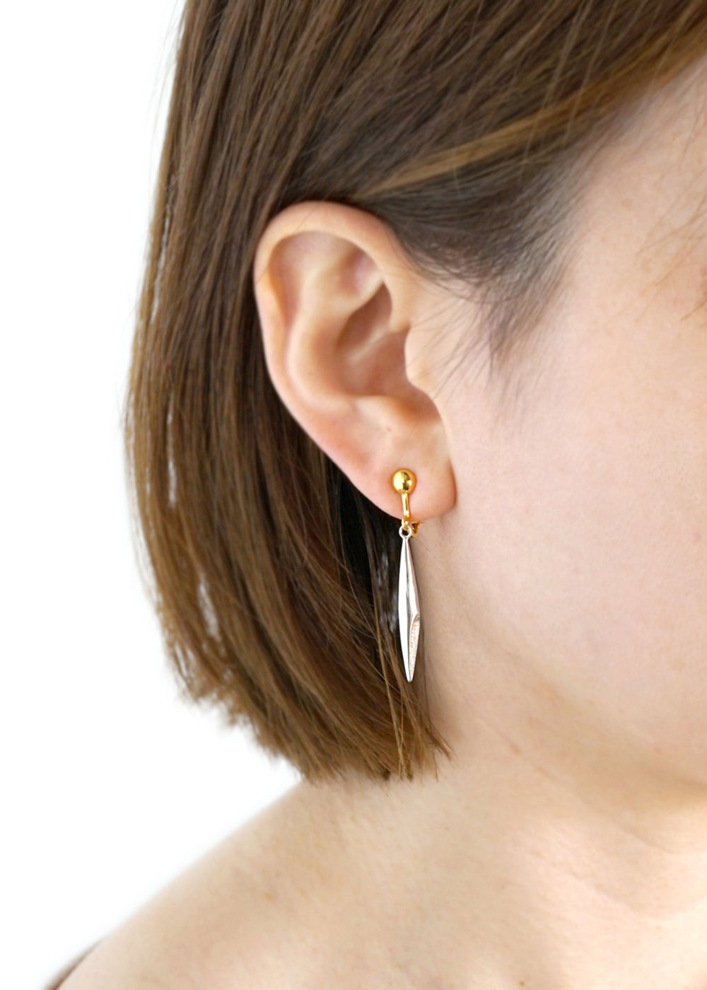 〈RECOLLECTION〉1:3 LONG earring ピアス / イヤリング