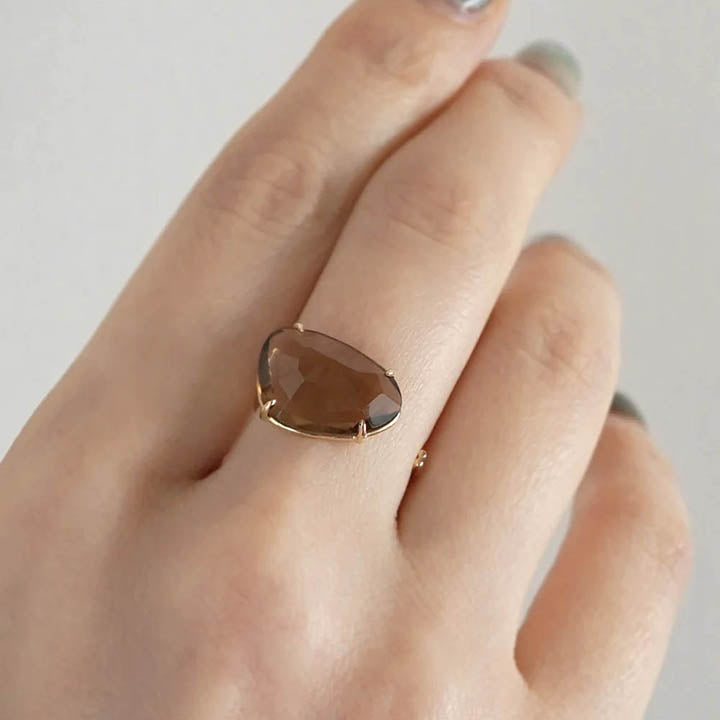 SU CANDY ビアクオーツ K18リング