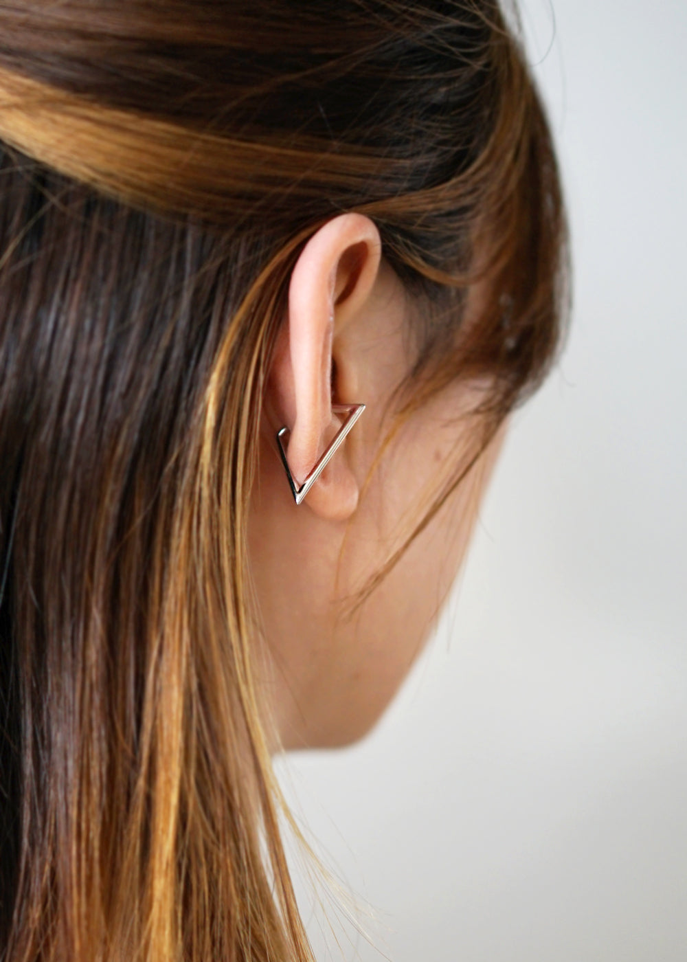 revie objects -〈LINKING〉shard earcuff シルバー イヤーカフ