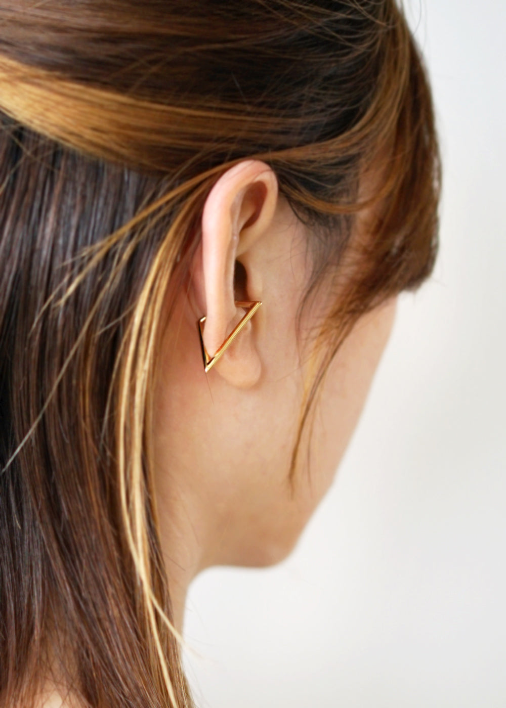 revie objects -〈LINKING〉shard earcuff シルバー イヤーカフ