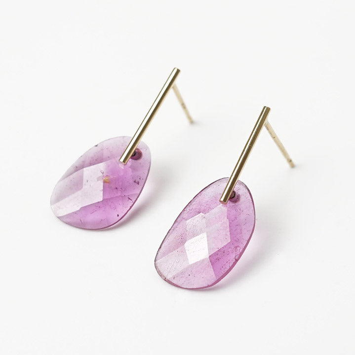 SU CANDY ルビー K18 ピアス