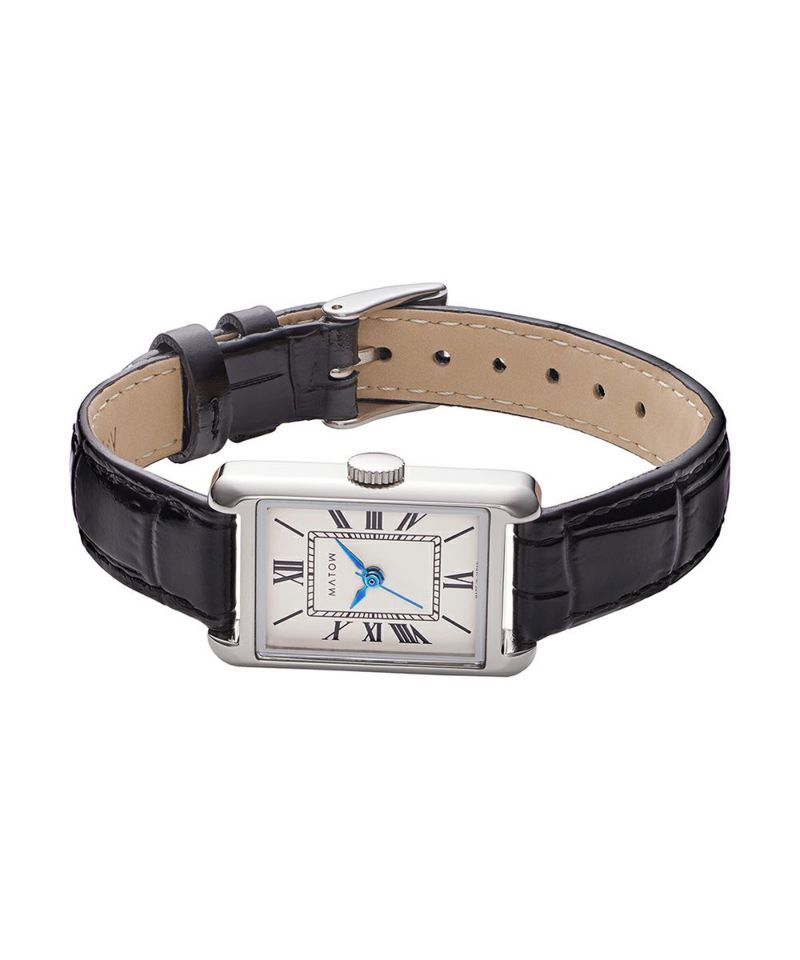 MATOW : Tsuki 朧月 Silver Black Leather