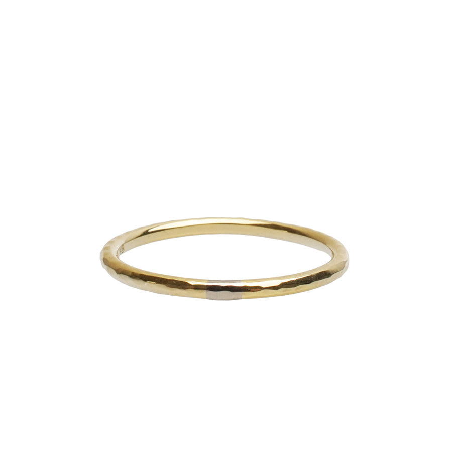 すむ うらたぬき マリッジリング su：スウ - BRIDAL RING 002 HAMMERED マリッジリング