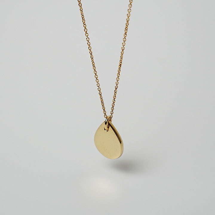 エースバイモリザネ［drop necklace 18k gold plated］ネックレス