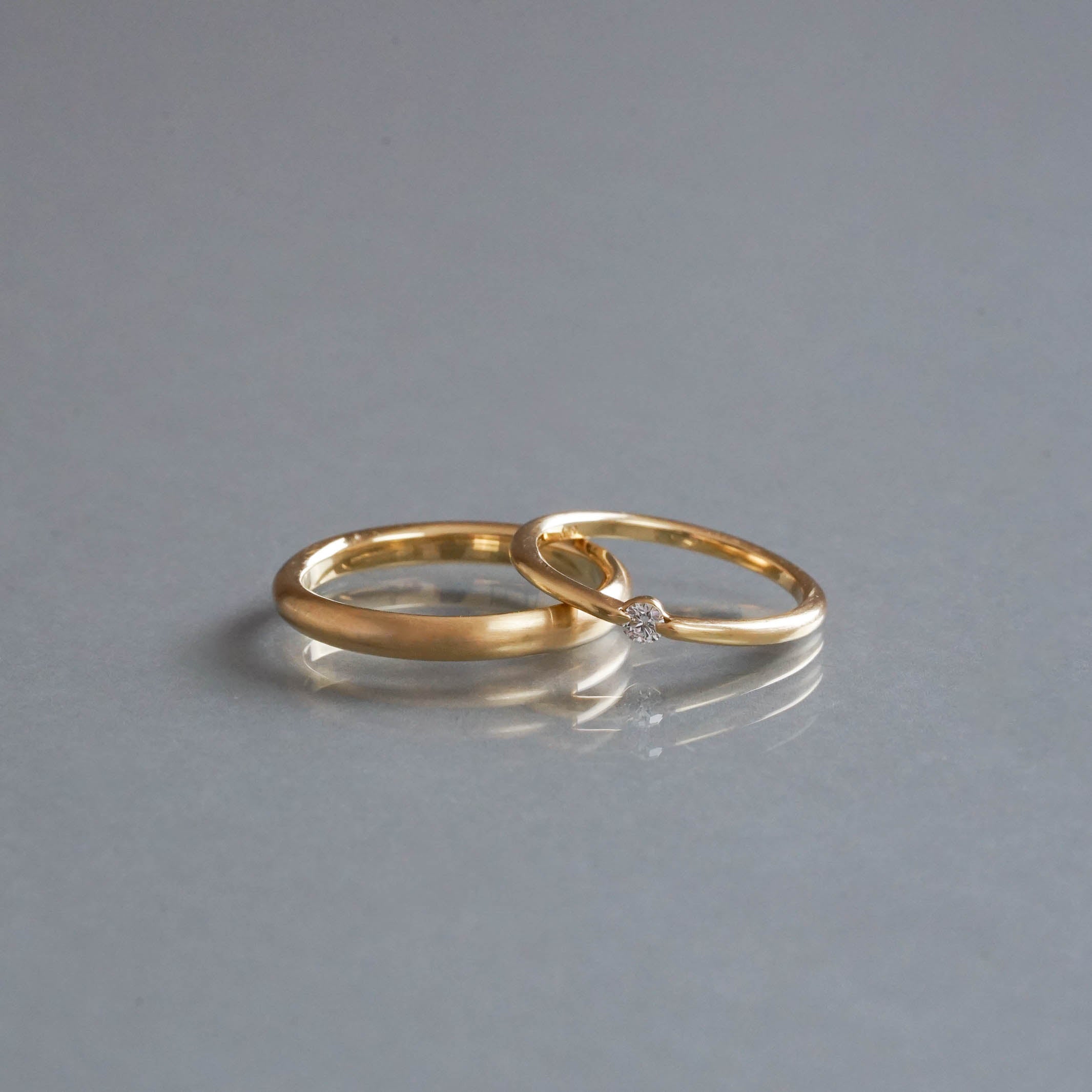 PROOF OF GUILD-BRIDAL RING［Straight Ring K18YG］結婚指輪（ペア）