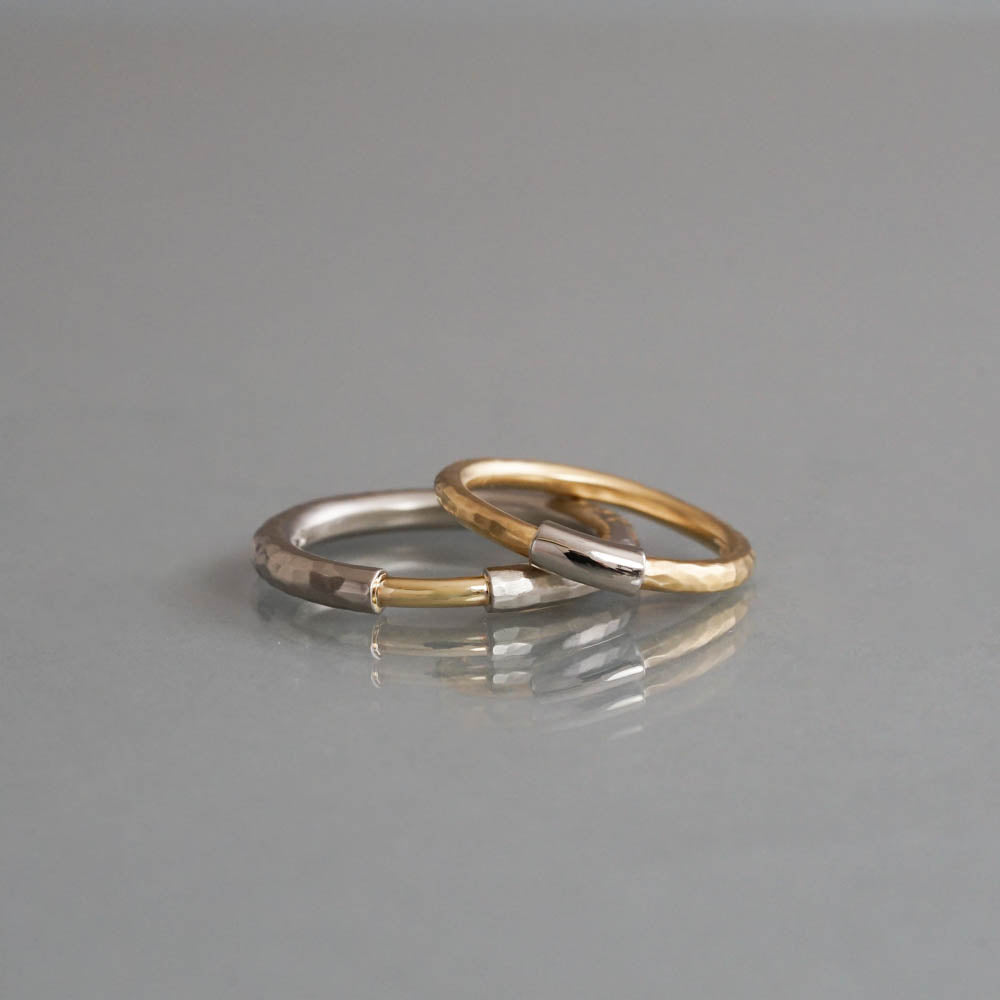 SU［001 HAMMERED 結婚指輪］