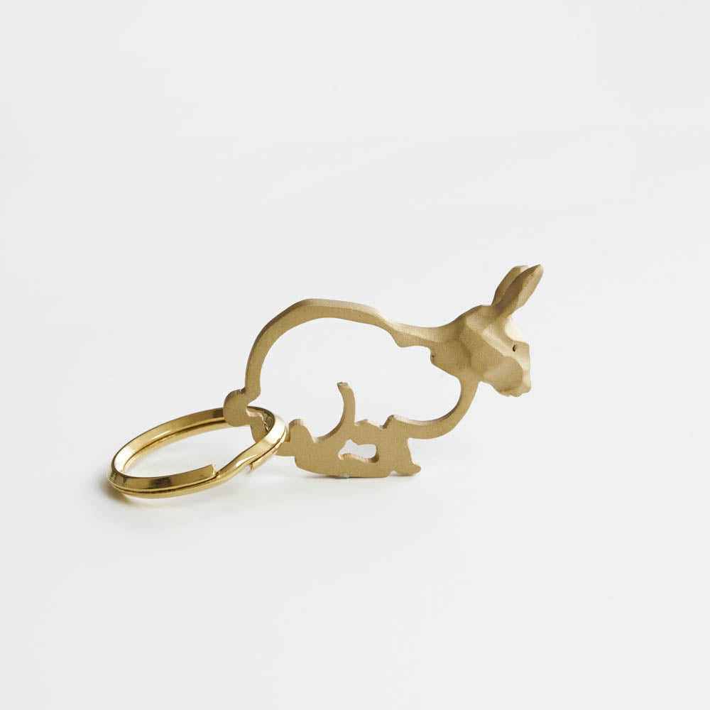 PROOF OF GUILD-Rabbit Keyring［ウサギ 真鍮］キーリング