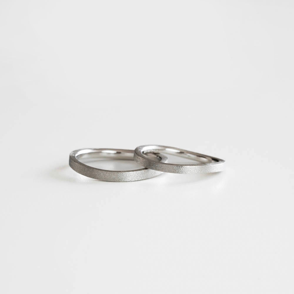 sowi-BRIDAL RING［ひらひら Pt900］結婚指輪（ペア）