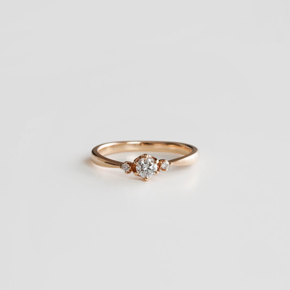 BRIDAL RING［TPR025 K18PG #7］婚約指輪