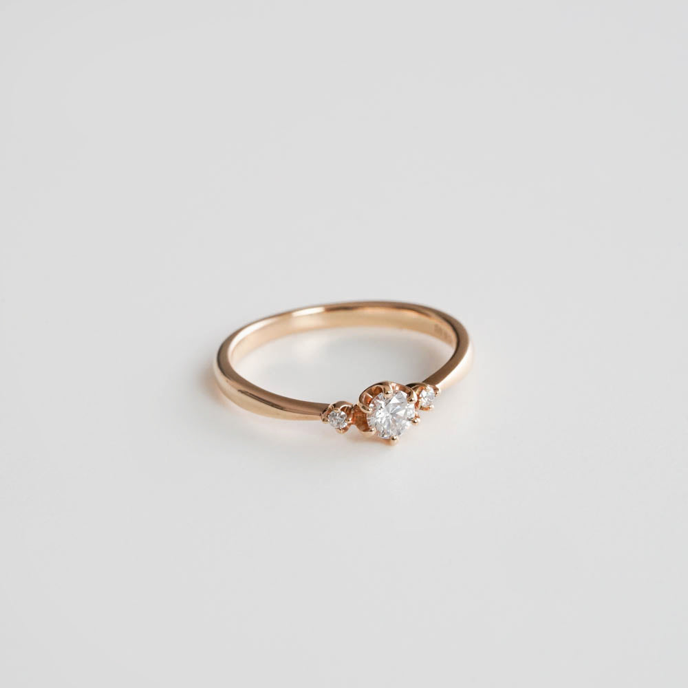 BRIDAL RING［TPR025 K18PG #7］婚約指輪
