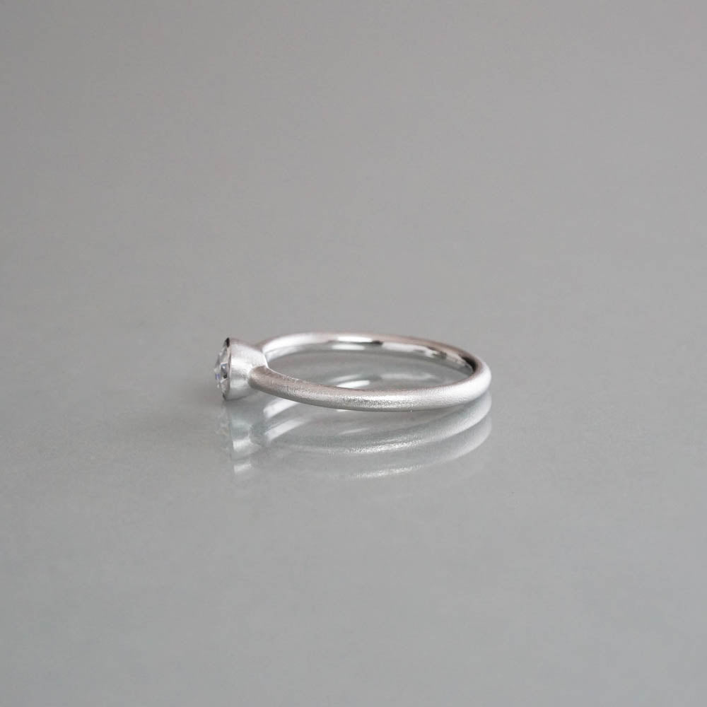 Ryui［Norme bezel/rose cut - 婚約指輪］