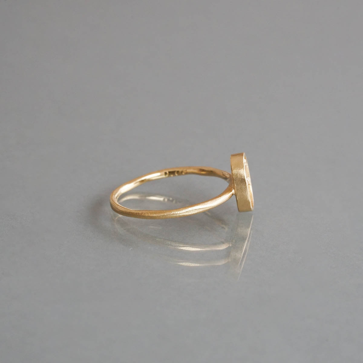Atelier d'antan - Oval Box Chocolate Ring［A024201AR006 K18］リング