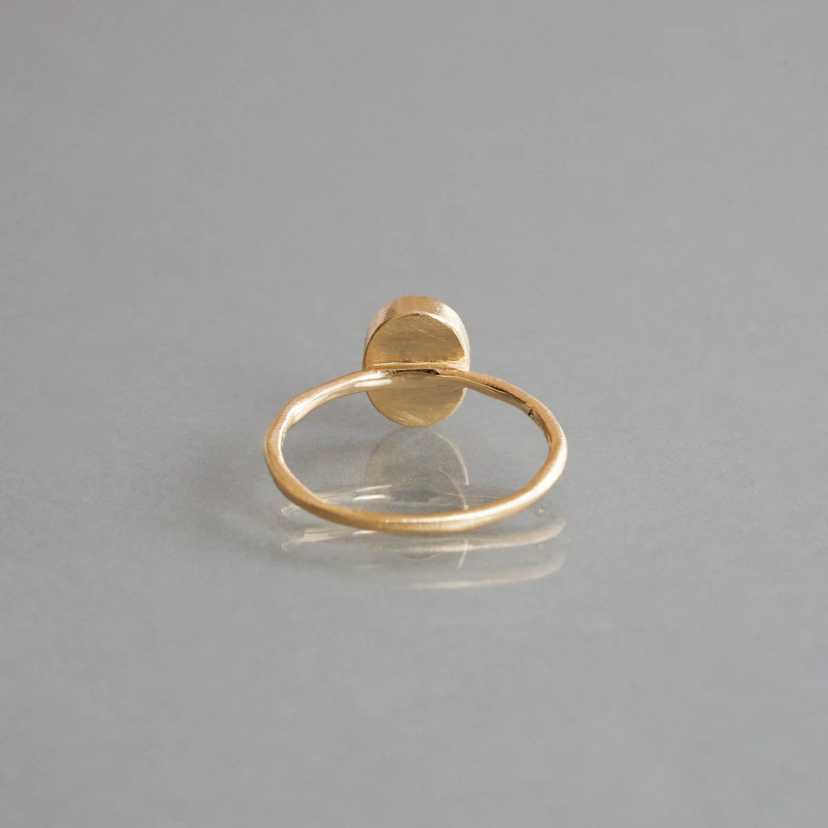 Atelier d'antan - Oval Box Chocolate Ring［A024201AR006 K18］リング