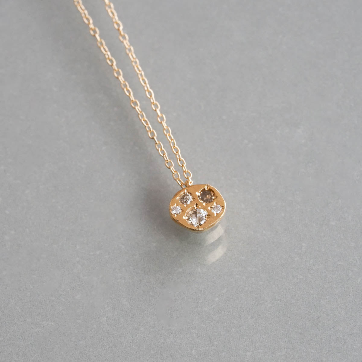 Atelier d'antan - Round Chocolate Necklace［A024201AN008 K18］ネックレス