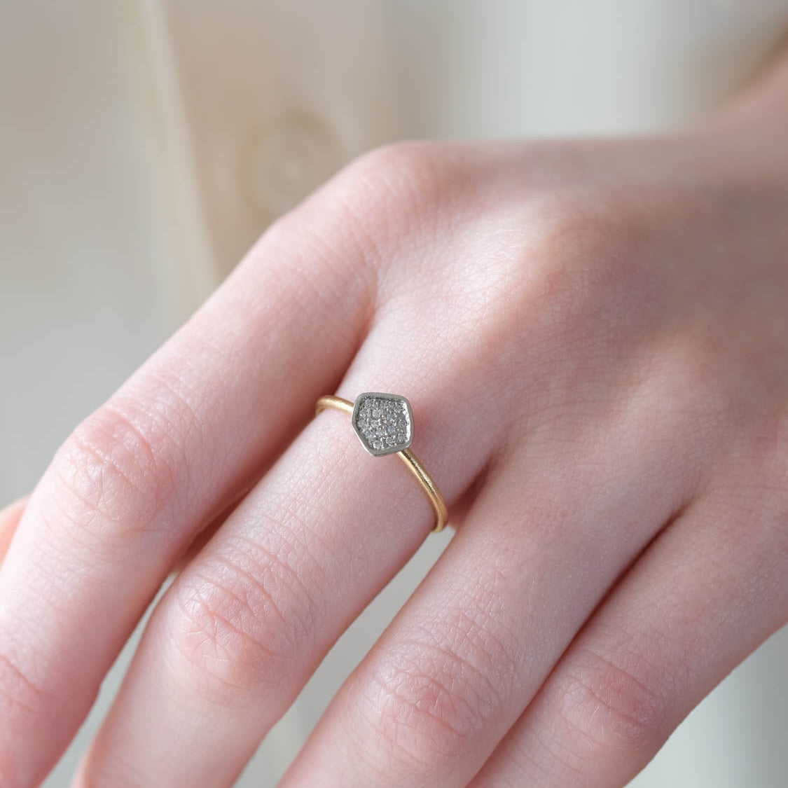 Atelier d'antan - Floe Diamond Ring［A027231AR021 K18］リング
