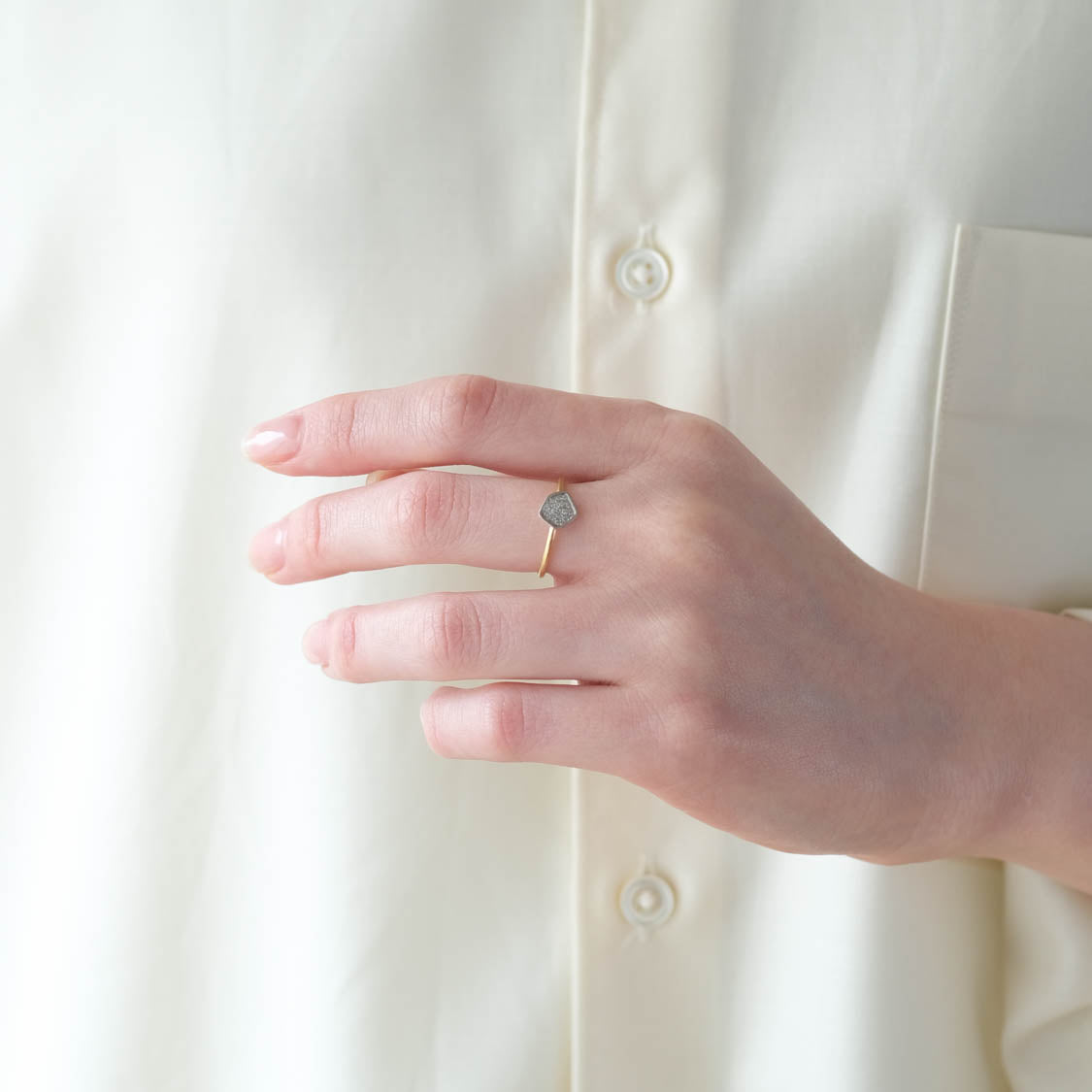 Atelier d'antan - Floe Diamond Ring［A027231AR021 K18］リング