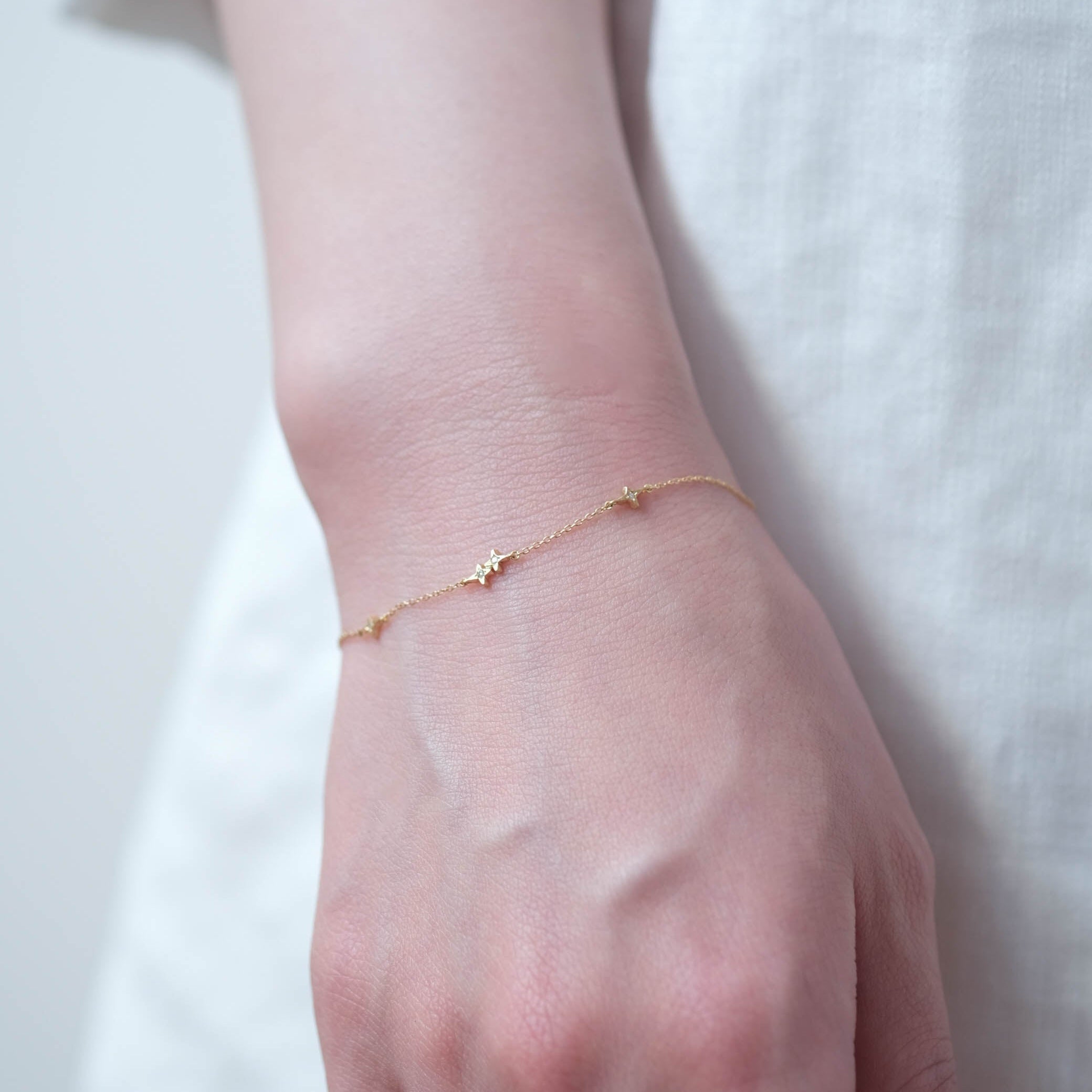 Atelier d'antan - 4 Star Bracelet［A030251AB004 K18］ブレスレット