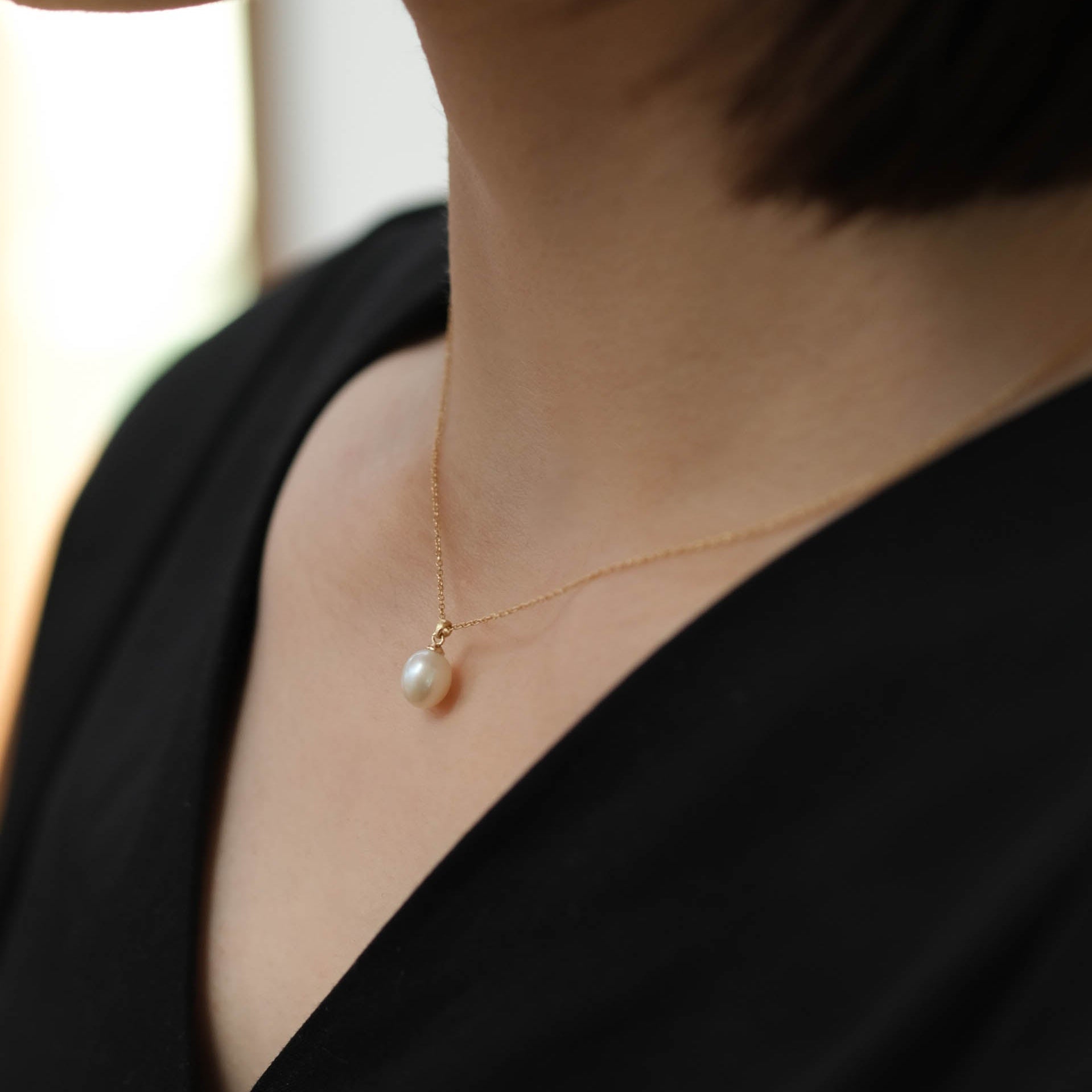 Atelier d'antan［Spontaneous Pearl Necklace - A021201AN004］
