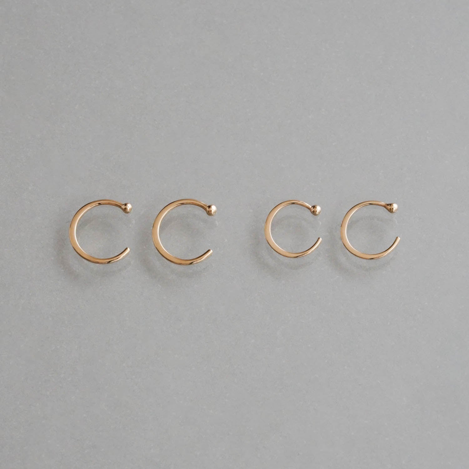 SOURCE objects - Hugger Earrings［MJM1-074 K14］ピアス