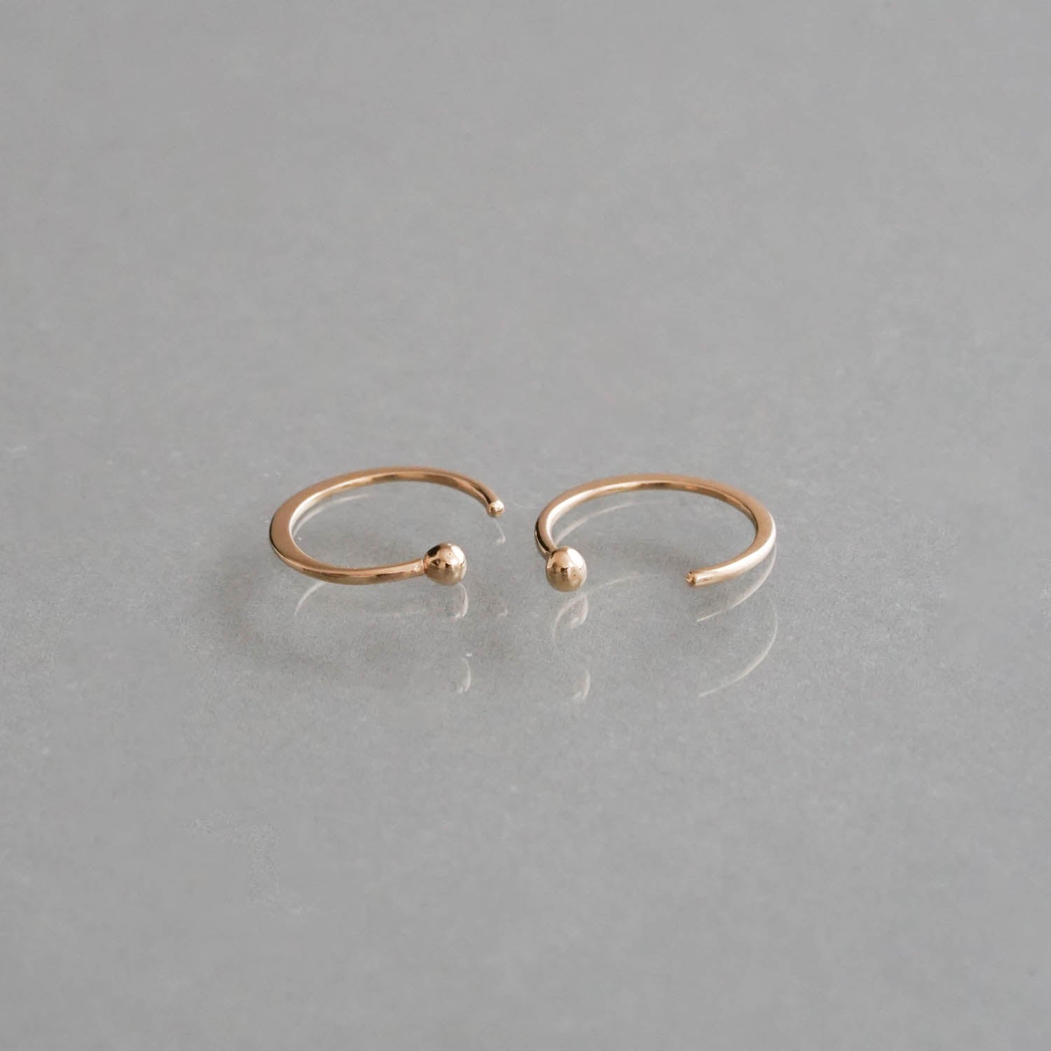 SOURCE objects - Hugger Earrings［MJM1-074 K14］ピアス