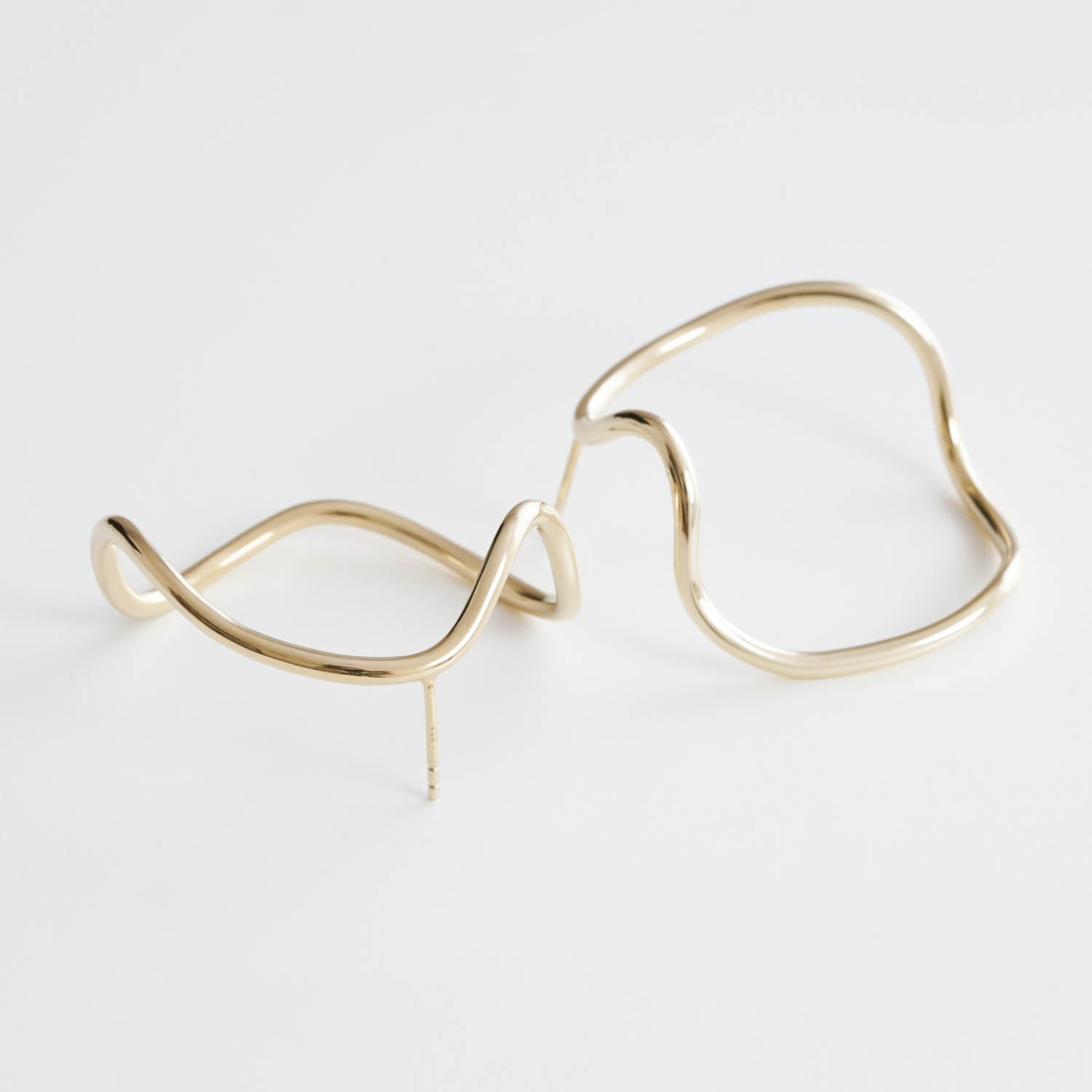 アサミフジカワ［1802013 Gold］ピアス