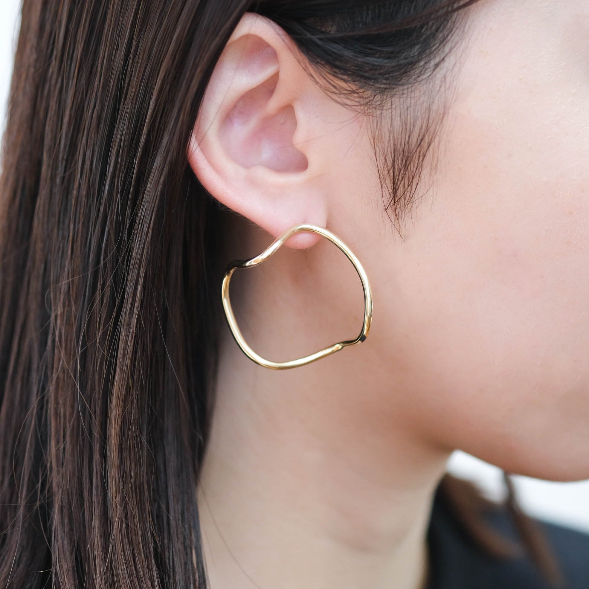 アサミフジカワ［1802013 Gold］ピアス