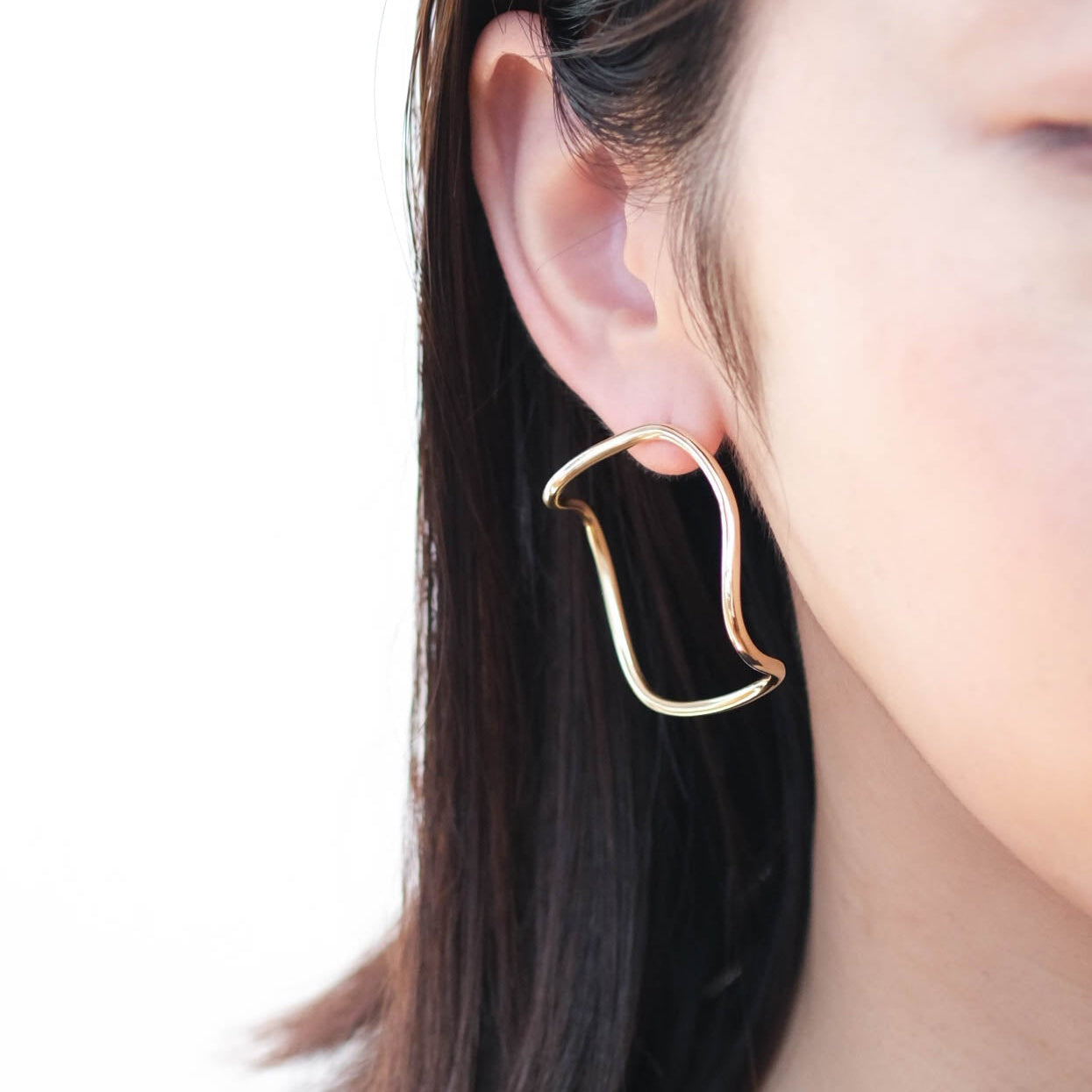 アサミフジカワ［1802013 Gold］ピアス