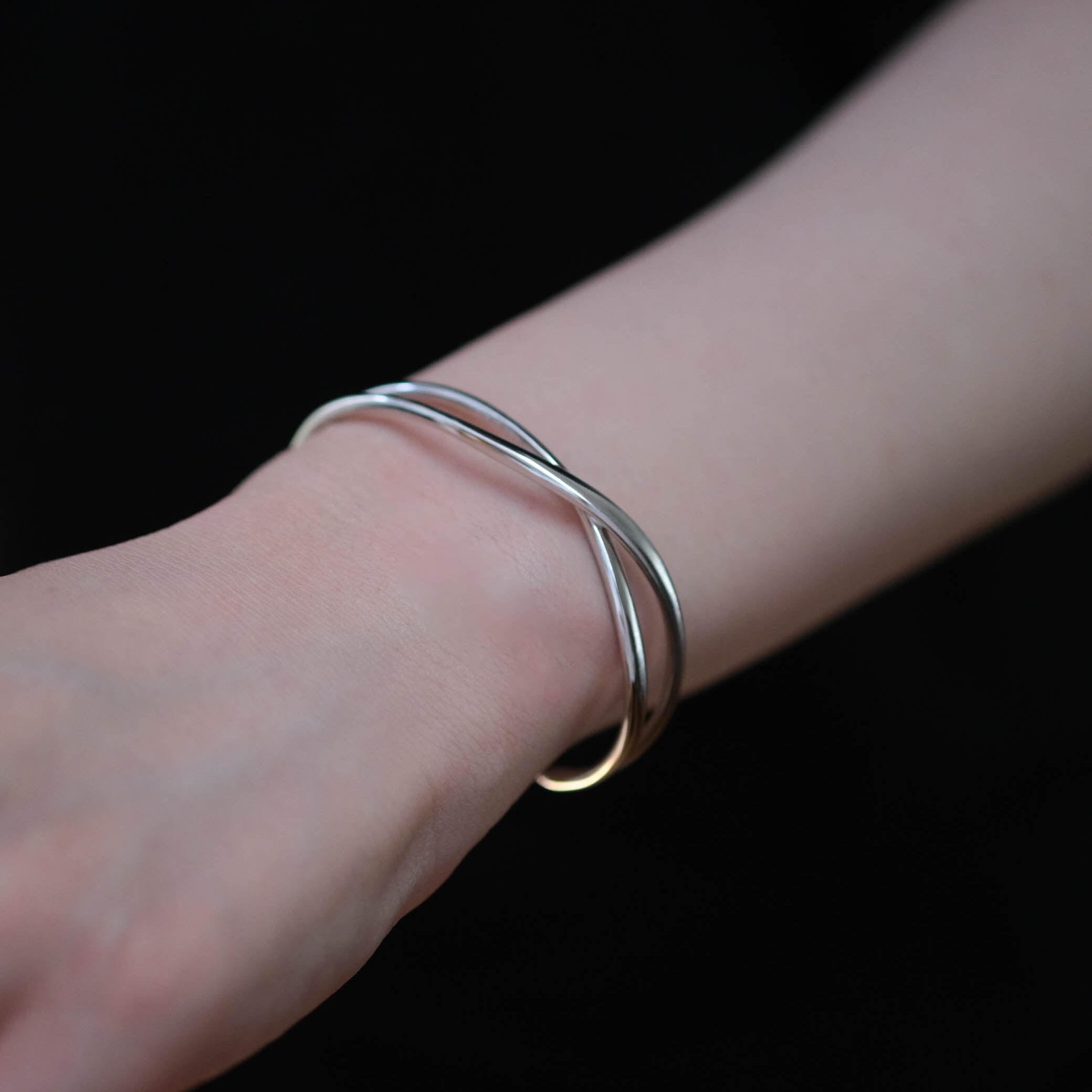 MATOW-Cross Bangle［mwcbss - Silver］バングル