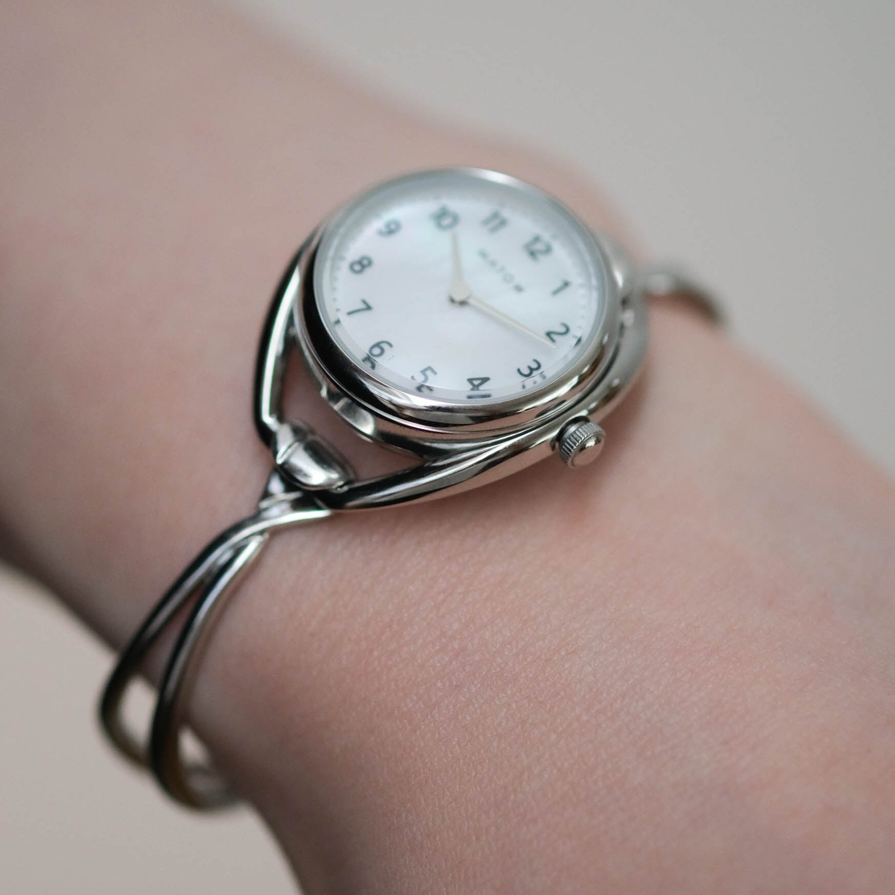 MATOW-Cross Bangle［mwcbss - Silver］バングル