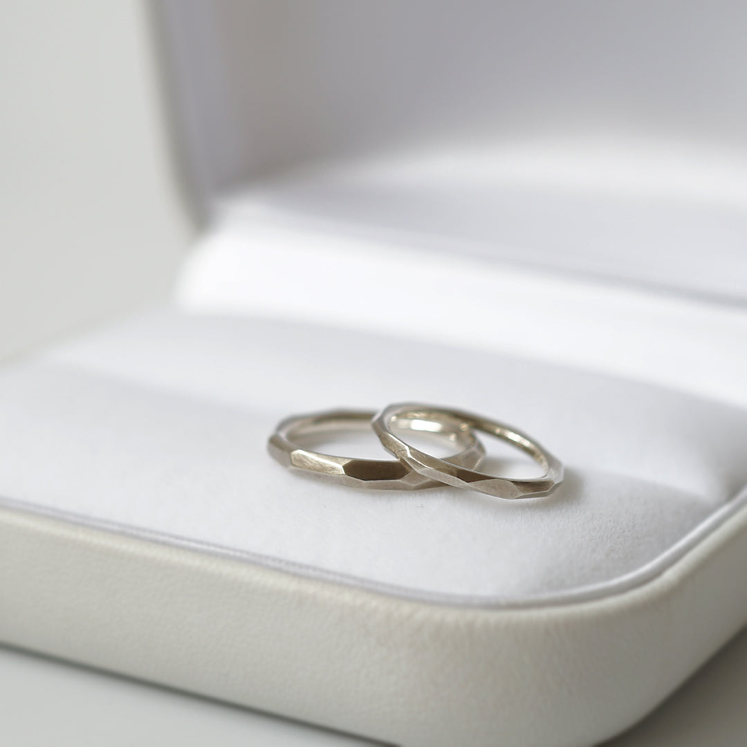 BRIDAL RING［multi facet K18YG］結婚指輪