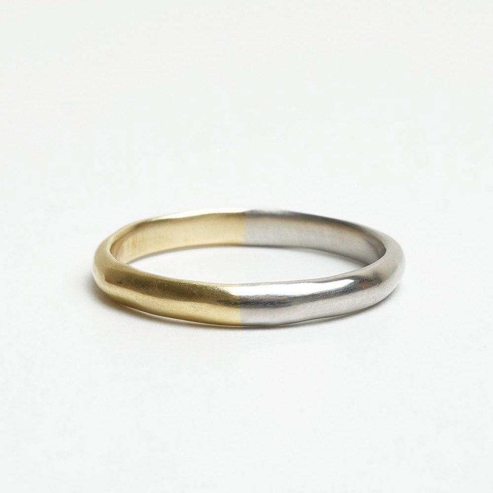 atelier plow BRIDAL RING［朝やけ 5:5 Pt900/K18YG］結婚指輪