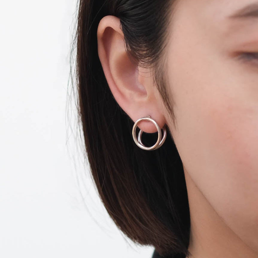 januka-CLIP THICK EARRING S［Silver］