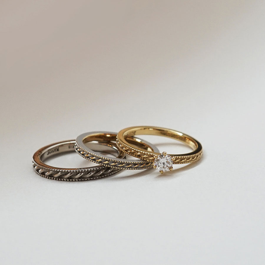 BRIDAL RING［Classic E-CL K18YG］婚約指輪